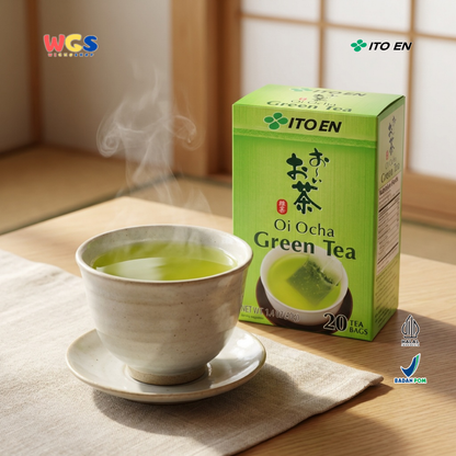 ITO EN Oi Ocha Green Tea 40g (20 Tea Bags) - Teh Hijau Jepang Sencha Tea Bags