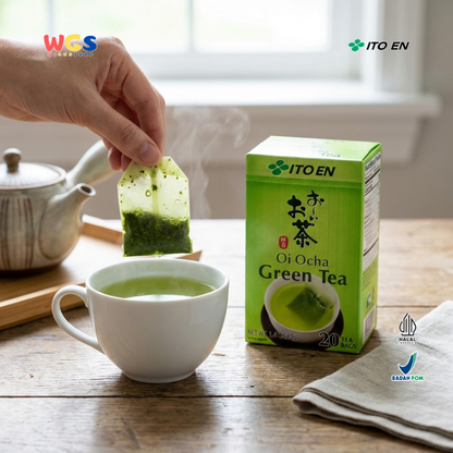 ITO EN Oi Ocha Green Tea 40g (20 Tea Bags) - Teh Hijau Jepang Sencha Tea Bags