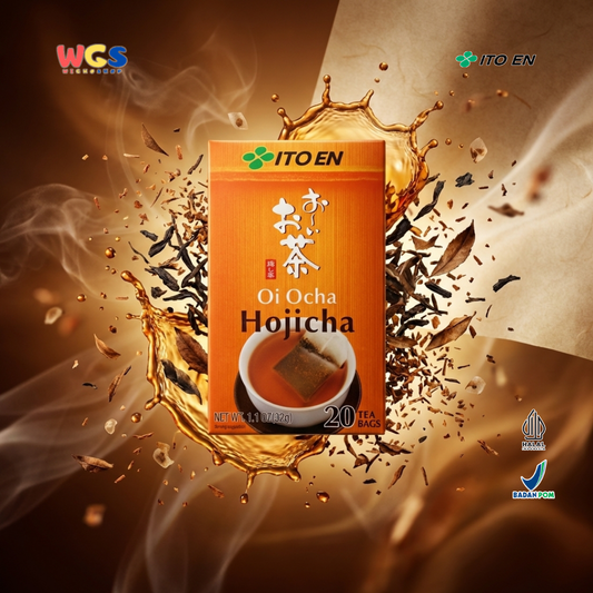 ITO EN Oi Ocha Hojicha 32g (20 Tea Bags) - Teh Hijau Jepang Roasted Green Tea