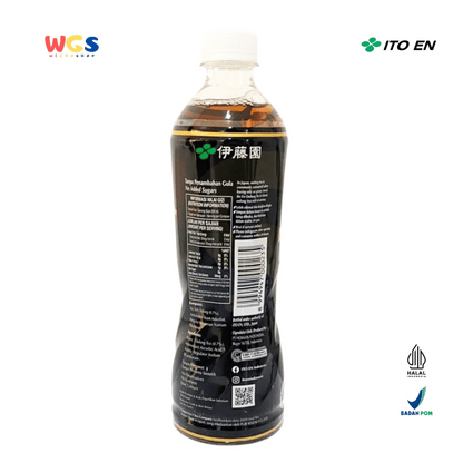 ITO EN Oolong Tea Unsweetened 480mL – Teh Oolong Jepang 1980 Tanpa Gula & Kalori