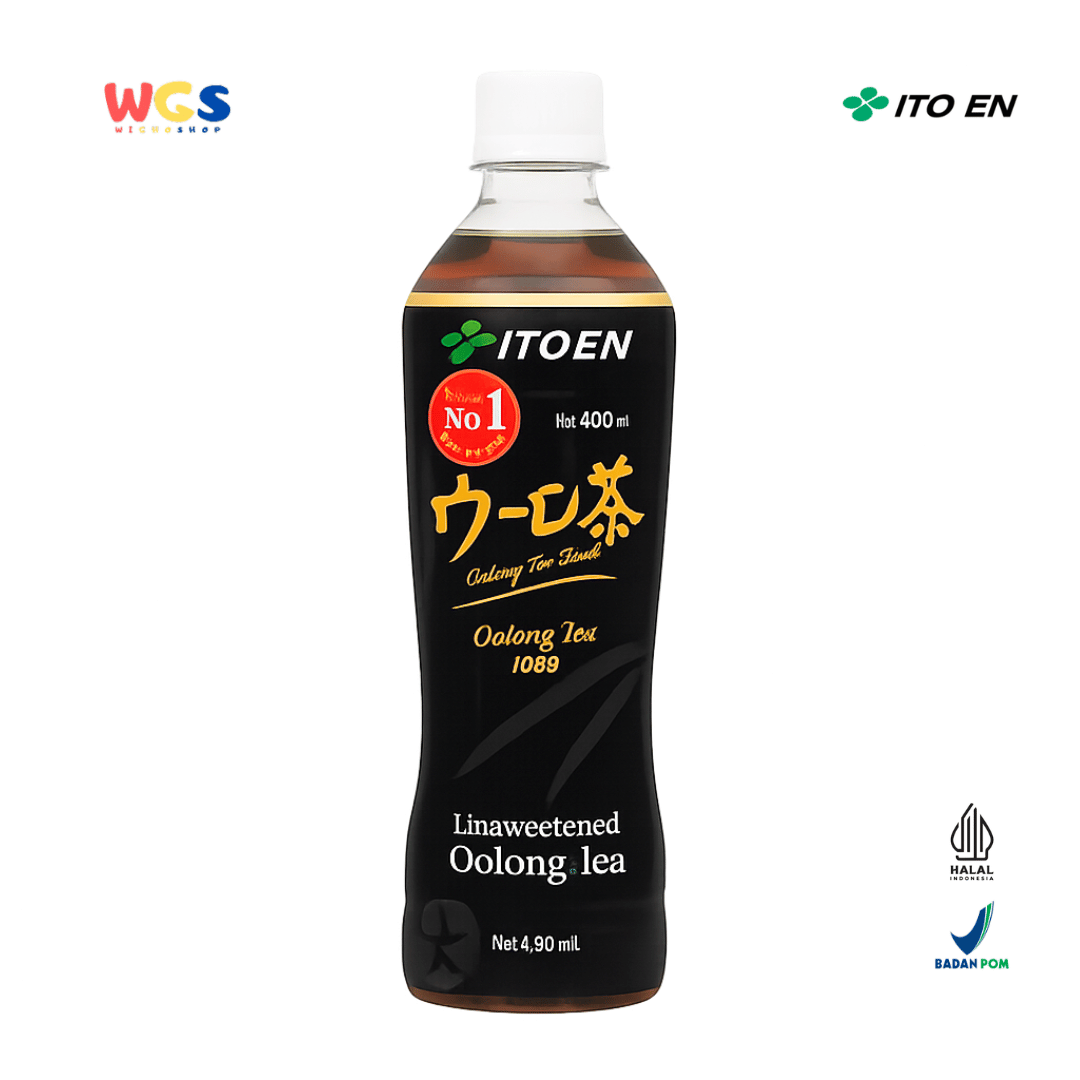 ITO EN Oolong Tea Unsweetened 480mL – Teh Oolong Jepang 1980 Tanpa Gula & Kalori