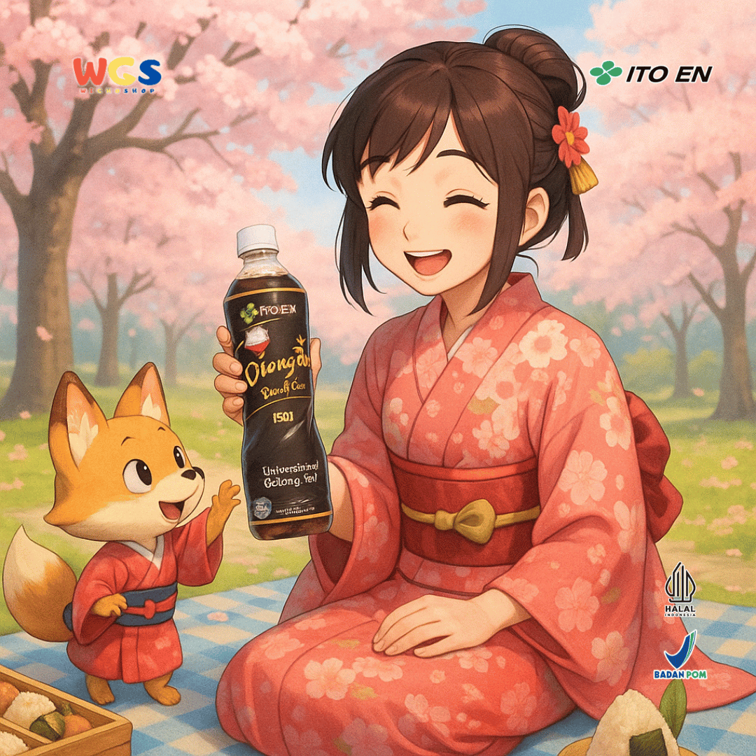 ITO EN Oolong Tea Unsweetened 480mL – Teh Oolong Jepang 1980 Tanpa Gula & Kalori