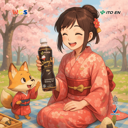 ITO EN Oolong Tea Unsweetened 480mL – Teh Oolong Jepang 1980 Tanpa Gula & Kalori