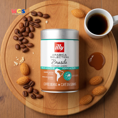 Illy Arabica Selection Brasile Coffee Beans 250g – Biji Kopi Arabika