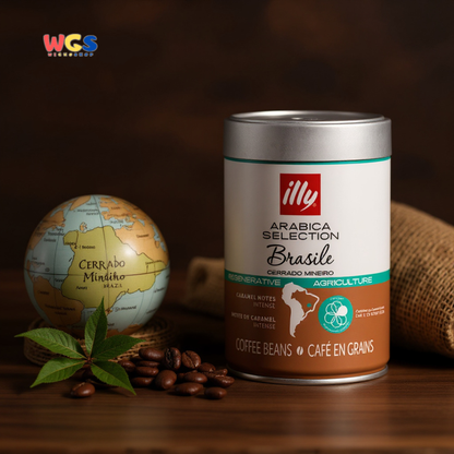 Illy Arabica Selection Brasile Coffee Beans 250g – Biji Kopi Arabika