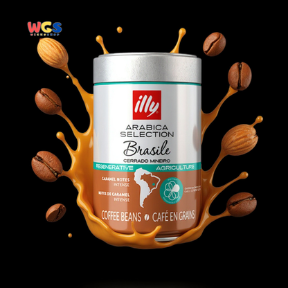 Illy Arabica Selection Brasile Coffee Beans 250g – Biji Kopi Arabika