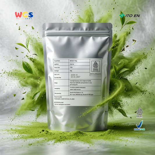 Ito En Shizuoka Matcha Powder 500g - Bubuk Matcha Jepang Halal untuk Minuman dan Dessert