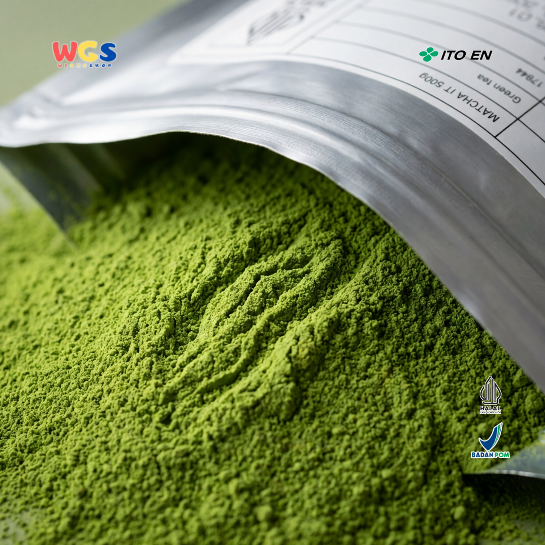 Ito En Shizuoka Matcha Powder 500g - Bubuk Matcha Jepang Halal untuk Minuman dan Dessert