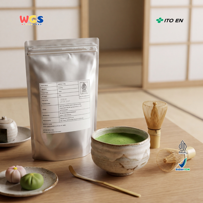 Ito En Shizuoka Matcha Powder 500g - Bubuk Matcha Jepang Halal untuk Minuman dan Dessert