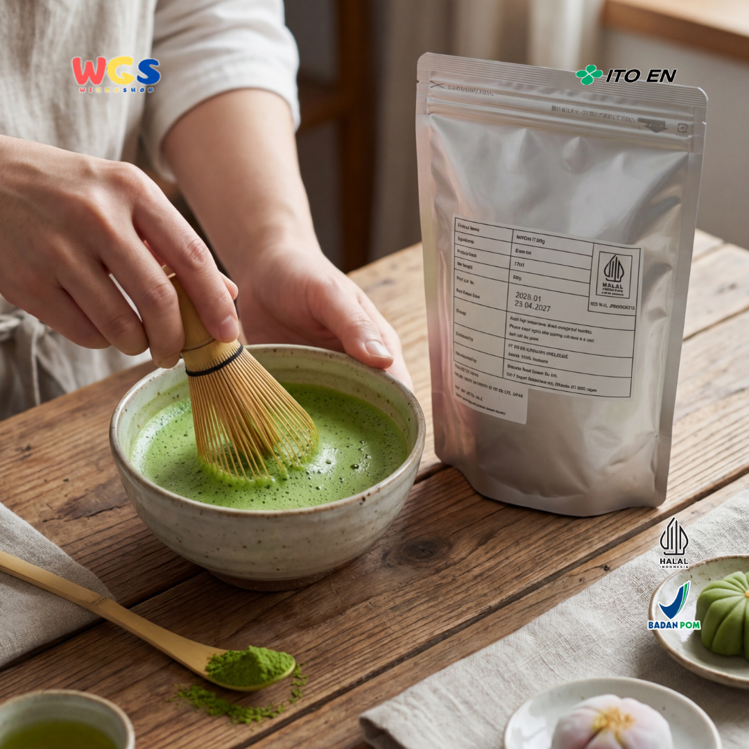 Ito En Shizuoka Matcha Powder 500g - Bubuk Matcha Jepang Halal untuk Minuman dan Dessert