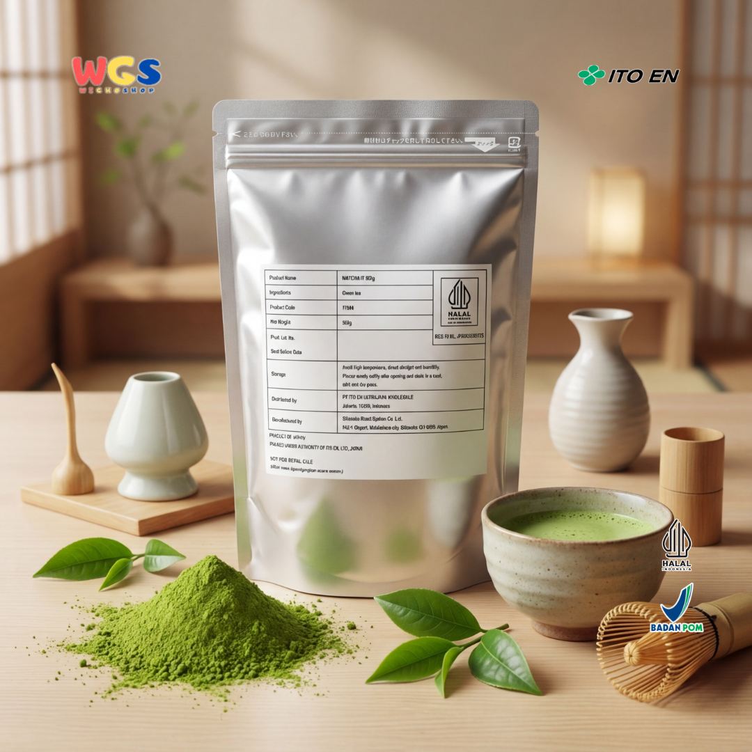 Ito En Shizuoka Matcha Powder 500g - Bubuk Matcha Jepang Halal untuk Minuman dan Dessert