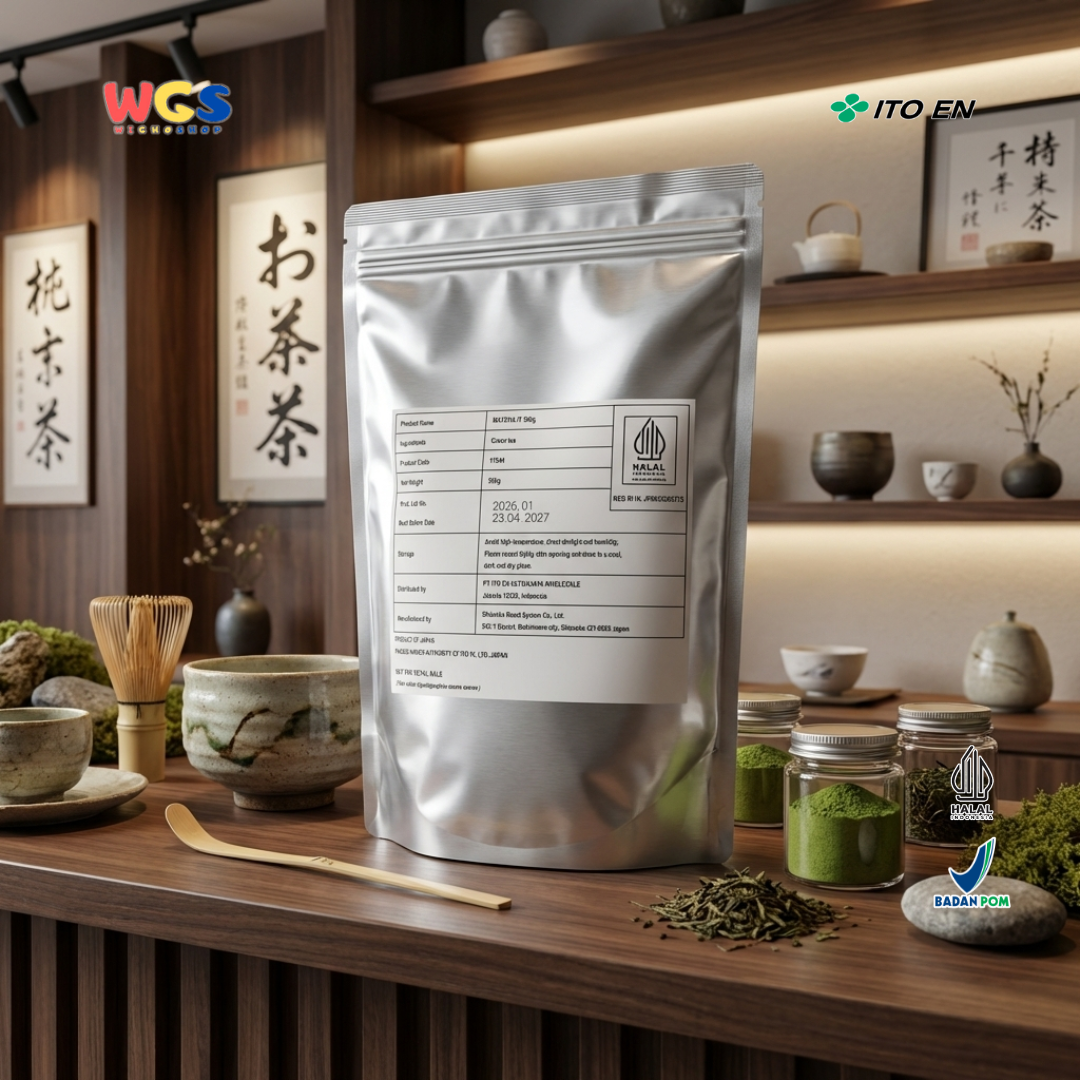 Ito En Shizuoka Matcha Powder 500g - Bubuk Matcha Jepang Halal untuk Minuman dan Dessert
