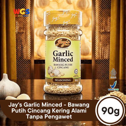 Jays Garlic Minced 90 gr - Minced Garlic