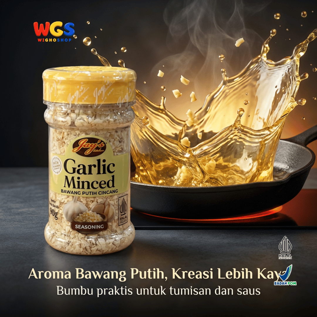 Jays Garlic Minced 90 gr - Minced Garlic