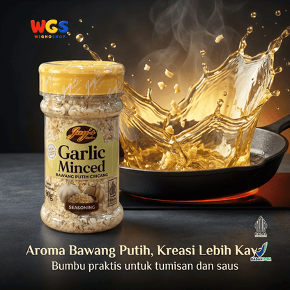 Jays Garlic Minced 90 gr - Minced Garlic