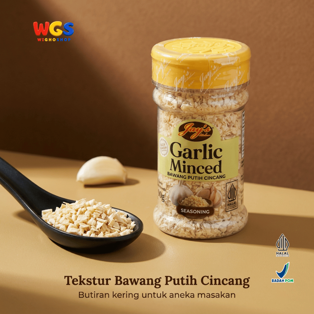 Jays Garlic Minced 90 gr - Minced Garlic