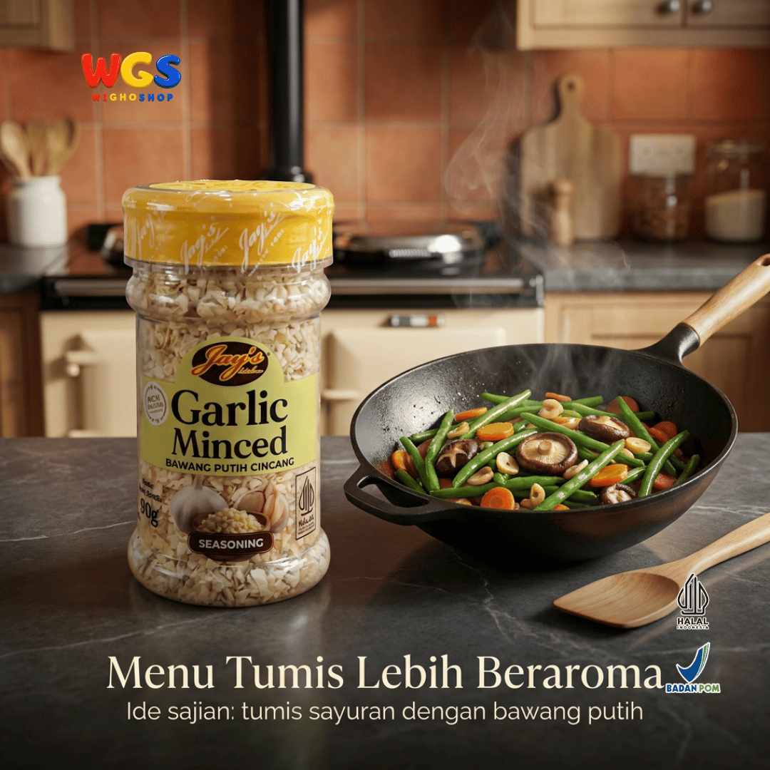 Jays Garlic Minced 90 gr - Minced Garlic
