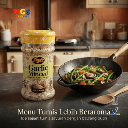 Jays Garlic Minced 90 gr - Minced Garlic