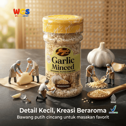 Jays Garlic Minced 90 gr - Minced Garlic
