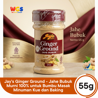 Jays Ginger Ground 55 gr - Ginger Powder