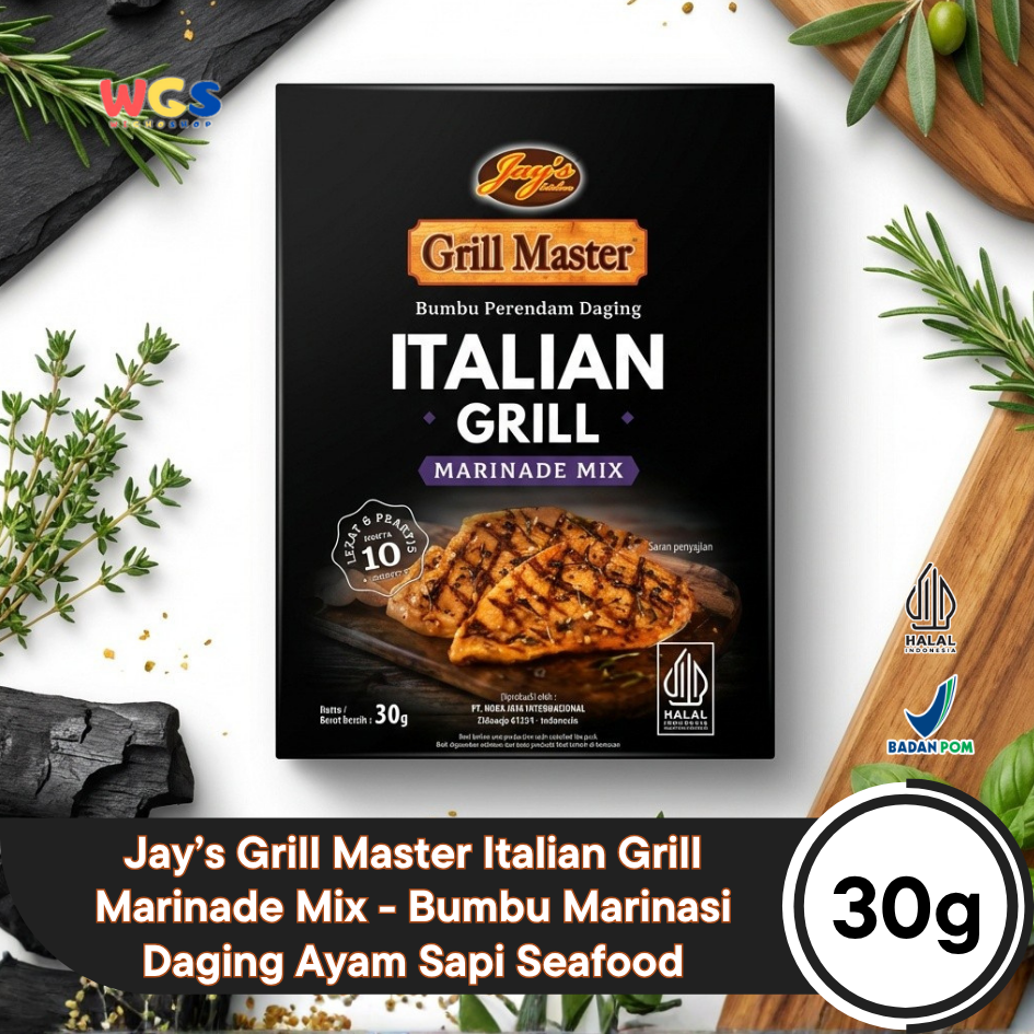Jays Grill Master Italian Grill Special Italian Meat Marinade 30 gr 