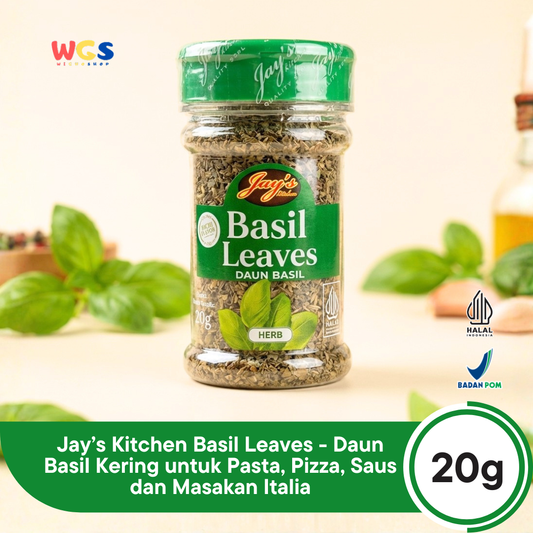 Jays Basil Leaves Herbal Basil Leaves 20 gr