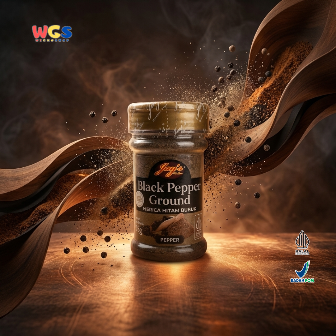 Jays Black Pepper Ground 55 gr - Black Pepper Powder