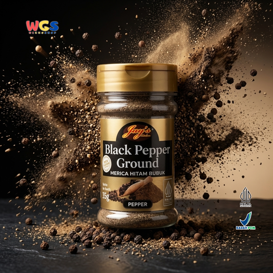 Jays Black Pepper Ground 55 gr - Black Pepper Powder