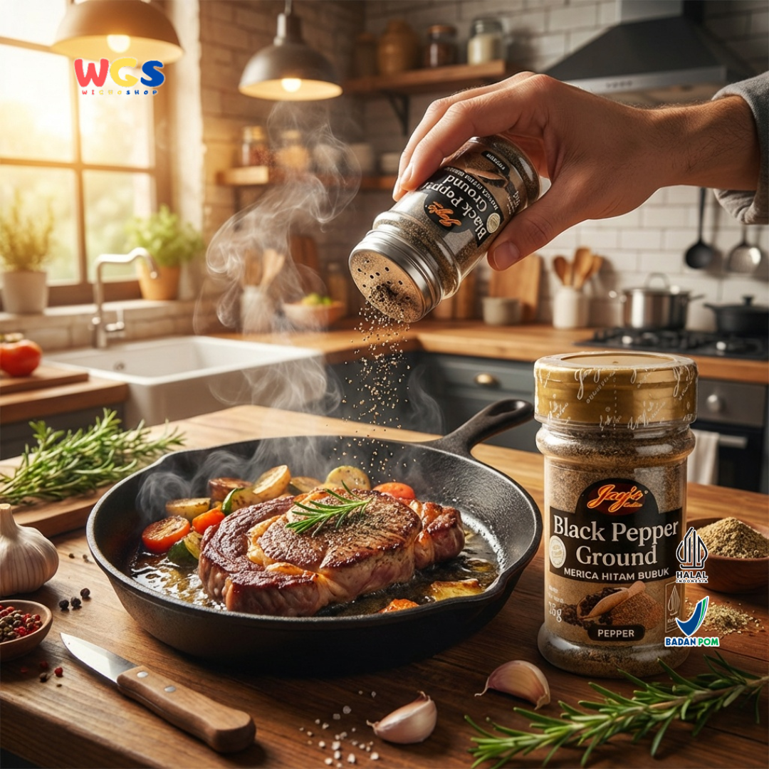 Jays Black Pepper Ground 55 gr - Black Pepper Powder