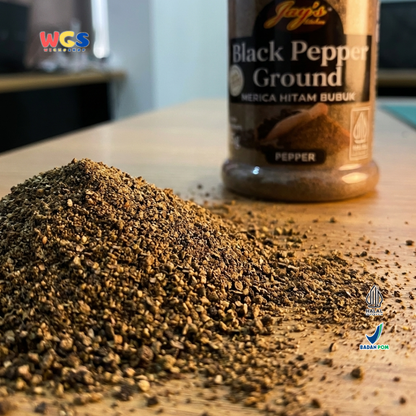 Jays Black Pepper Ground 55 gr - Black Pepper Powder