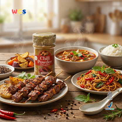 Jay’s Kitchen Chili Powder 65g - Cabe Bubuk 100% untuk Bumbu Masak, Marinasi, Tumisan & Sambal