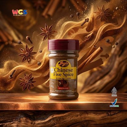 Jay’s Kitchen Chinese Five Spice 50g - Bumbu Ngo Hiong Bubuk untuk Marinasi, Panggang dan Tumisan