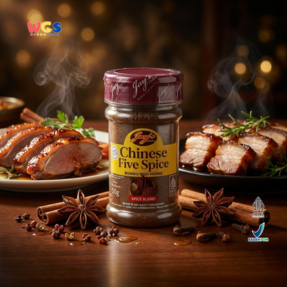 Jay’s Kitchen Chinese Five Spice 50g - Bumbu Ngo Hiong Bubuk untuk Marinasi, Panggang dan Tumisan