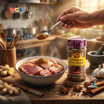 Jay’s Kitchen Chinese Five Spice 50g - Bumbu Ngo Hiong Bubuk untuk Marinasi, Panggang dan Tumisan