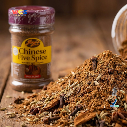 Jay’s Kitchen Chinese Five Spice 50g - Bumbu Ngo Hiong Bubuk untuk Marinasi, Panggang dan Tumisan