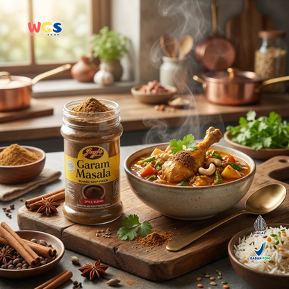 Jay’s Kitchen Garam Masala 70g - Bumbu Siap Pakai Rempah India untuk Kari, Tandoori & Masakan Gurih