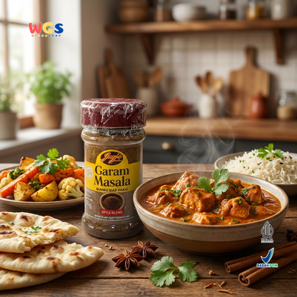 Jay’s Kitchen Garam Masala 70g - Bumbu Siap Pakai Rempah India untuk Kari, Tandoori & Masakan Gurih