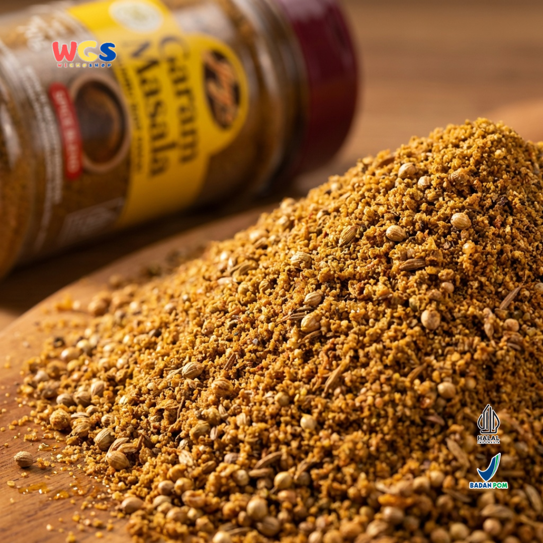 Jay’s Kitchen Garam Masala 70g - Bumbu Siap Pakai Rempah India untuk Kari, Tandoori & Masakan Gurih