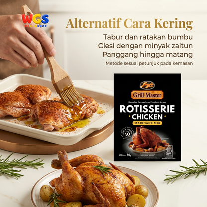 Jay's Kitchen Grill Master Rotisserie Chicken 30g - Bumbu Marinasi Ayam Panggang BBQ