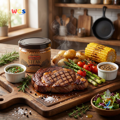 Jays Grill Master Steak Magic Rub - Grilled Meat Seasoning 70g