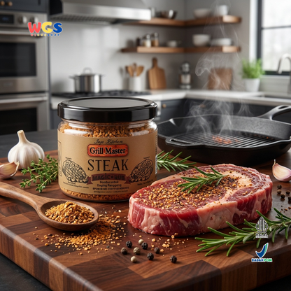 Jays Grill Master Steak Magic Rub - Grilled Meat Seasoning 70g