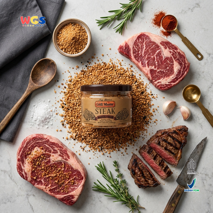 Jays Grill Master Steak Magic Rub - Grilled Meat Seasoning 70g