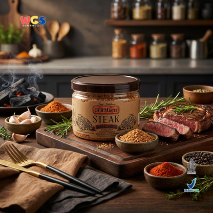 Jays Grill Master Steak Magic Rub - Grilled Meat Seasoning 70g