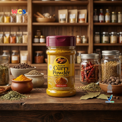 Jay’s Kitchen Indian Curry Powder 65g - Bumbu Kari Bubuk Rempah untuk Ayam Daging Seafood