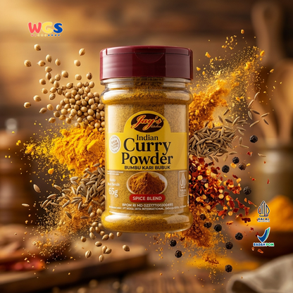 Jay’s Kitchen Indian Curry Powder 65g - Bumbu Kari Bubuk Rempah untuk Ayam Daging Seafood