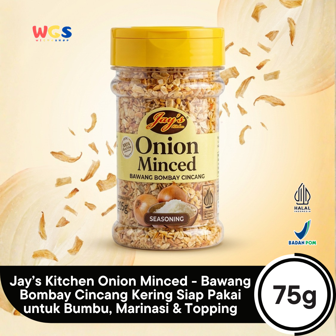 Jays Onion Minced 75 gr - Chopped Onions 