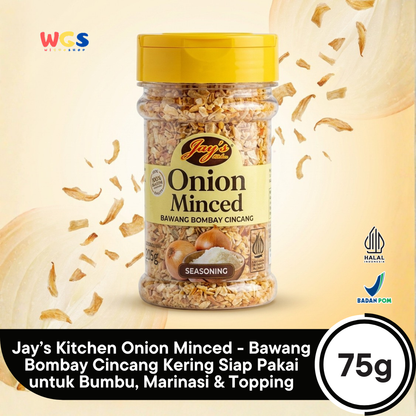 Jays Onion Minced 75 gr - Chopped Onions 