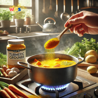 Jay’s Kitchen Turmeric Ground 55g – Kunyit Bubuk Premium