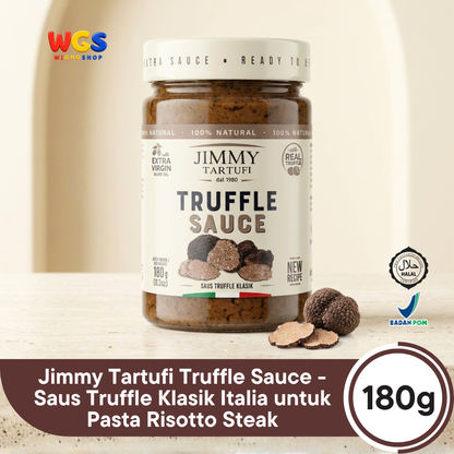 Jimmy Tartufi Truffle Sauce 180g - Saus Truffle Klasik Italia untuk Pasta Risotto Steak