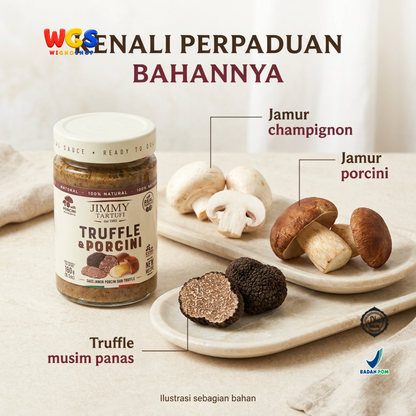 Tartufi Jimmy Truffle &amp; Porcini Tartufata Sauce 180g